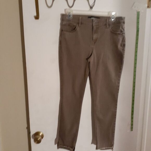 Express jeans ankle legging mid-rise stretch 8 cotton rayon spandex blend pants. - Picture 1 of 11